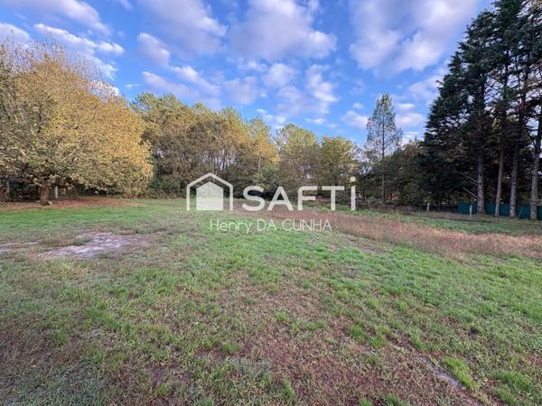 Terrain constructible et piscinable