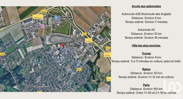 Location atelier 8 434 m² Pont-Sainte-Marie