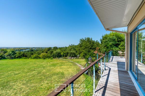 Propriété avec Vue exceptionnelle sur la vallée de la Loire – proche de Nantes (44)