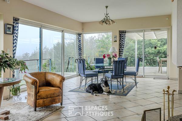 Propriété avec Vue exceptionnelle sur la vallée de la Loire – proche de Nantes (44)