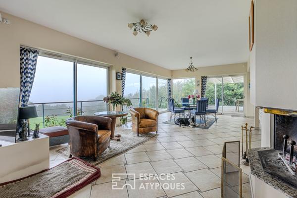 Propriété avec Vue exceptionnelle sur la vallée de la Loire – proche de Nantes (44)