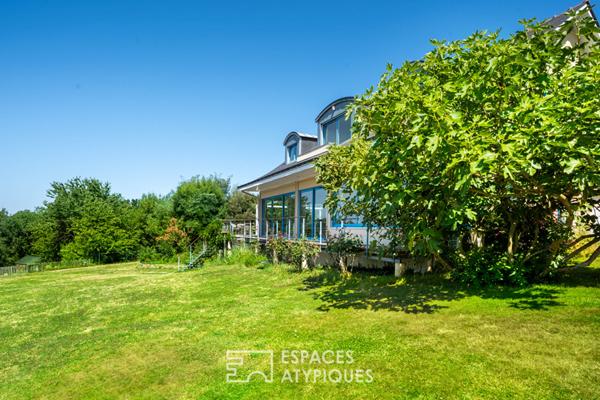 Propriété avec Vue exceptionnelle sur la vallée de la Loire – proche de Nantes (44)