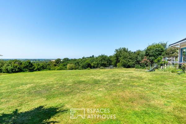 Propriété avec Vue exceptionnelle sur la vallée de la Loire – proche de Nantes (44)