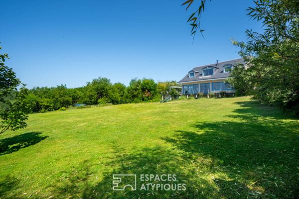 Propriété avec Vue exceptionnelle sur la vallée de la Loire – proche de Nantes (44)