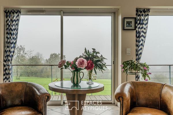 Propriété avec Vue exceptionnelle sur la vallée de la Loire – proche de Nantes (44)