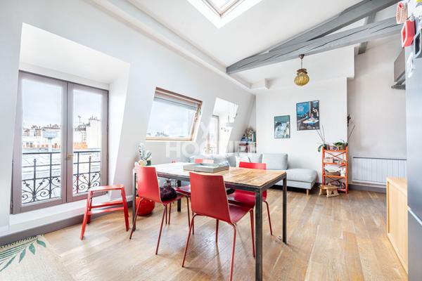 DUPLEX 2/3 CHAMBRES AVEC BALCON EN DERNIER ETAGE