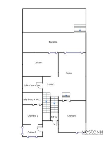 A vendre maison divisée en 4 appartements et studios à Montpellier, secteur Hauts de Massane