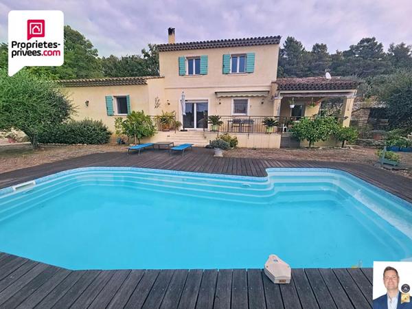 GRANDE VILLA D'ENVIRON 1671M2 AVEC VUE DEGAGEE ET GRAND TERRAIN PAYSAGER DE 5050 M2