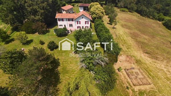 Propriété rare avec vue imprenable sur les Pyrénées