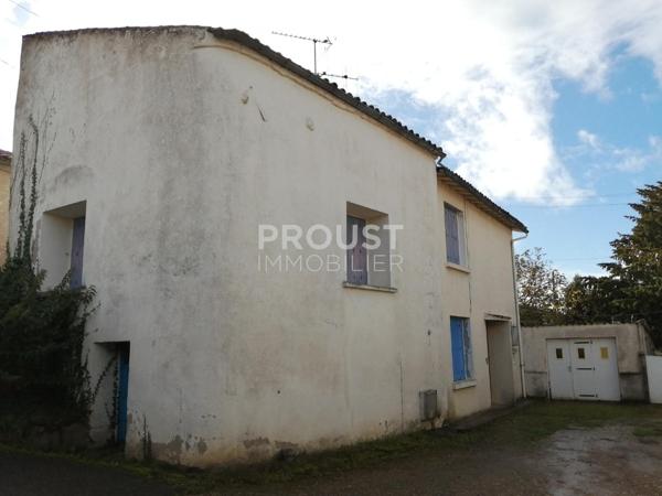 En exclusivité, quartier le pontreau, maison à rénover entièrement avec terrain constructible de 380 m².