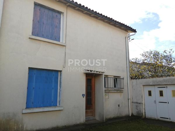 En exclusivité, quartier le pontreau, maison à rénover entièrement avec terrain constructible de 380 m².