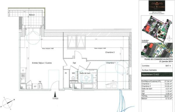 Vente / Appartement T3