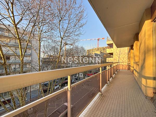 ISSY LES MOULINEAUX - VENDU LOUÉ - QUARTIER LA FERME - Appartement 2 pièces 44m² avec parking cave et balcon
