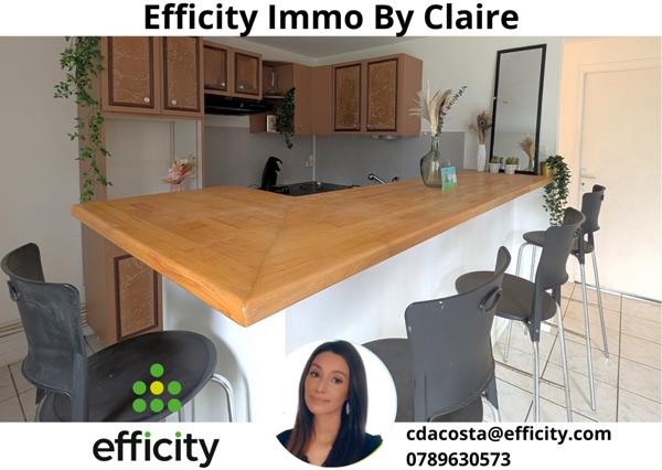 Appartement 3 pièces - 70 m² Exclusivité efficity