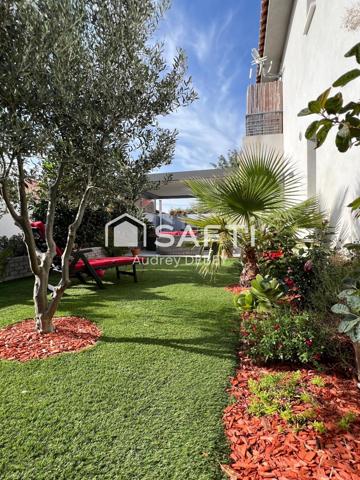 APPARTEMENT CONTEMPORAIN AVEC TERRASSE & PISCINE – À DEUX PAS DES PLAGES ET COMMERCES