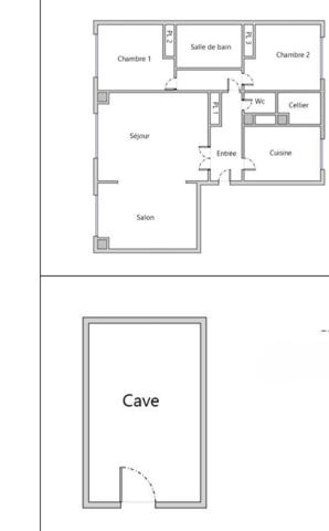 Appartement à vendre 4 pièces 74,14 m² Égly