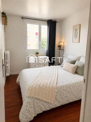 Appartement T3 rénové avec parking – Séjour plein sud