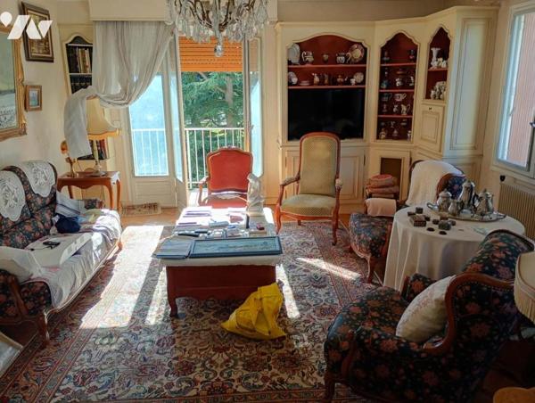 T4 de 100,98m², 2 CH, balcon, cave et parking