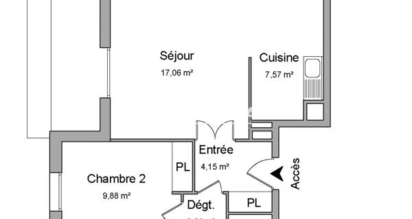 Location Appartement 3 pièces 59.43 m² - Saint-michel-sur-orge 91240