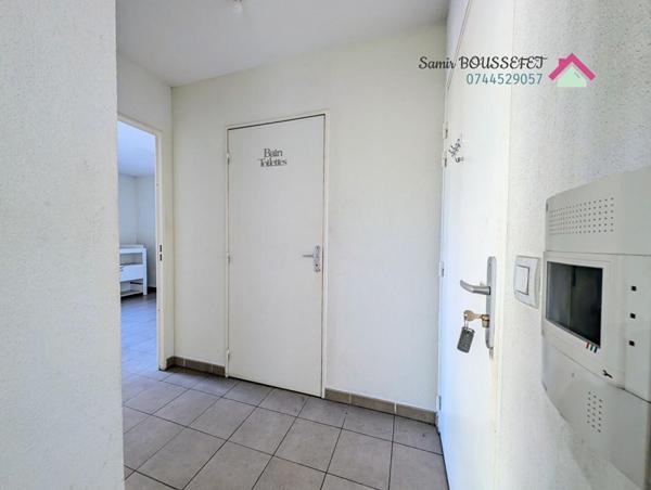 À vendre ? T2 de 44 m² avec terrasse, vue dégagée et parking en sous-sol ? Marseille 15e (quartier Saint-Louis)