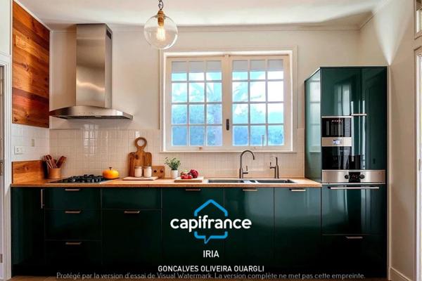 Maison familiale à vendre 7 pièces avec garage et jardin- Villeneuve-sur-Lot, quartier Sainte-Catherine (47)