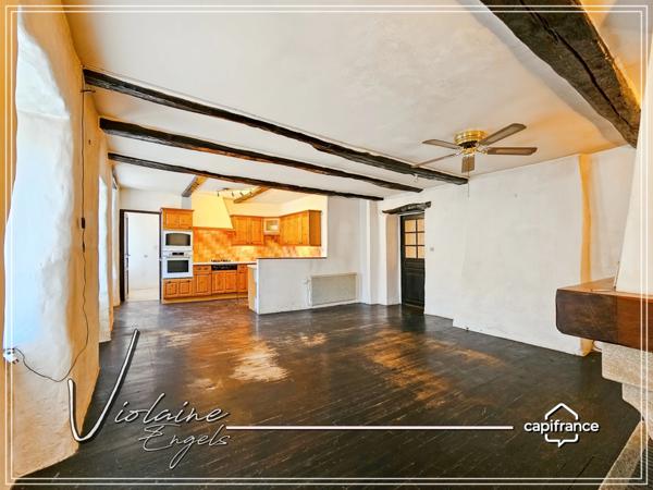 Courniou – Maison de charme 170 m² avec jardin clos, garage et potentiel d’aménagement