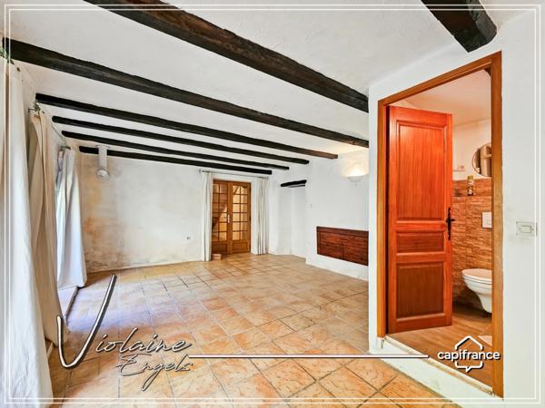 Courniou – Maison de charme 170 m² avec jardin clos, garage et potentiel d’aménagement