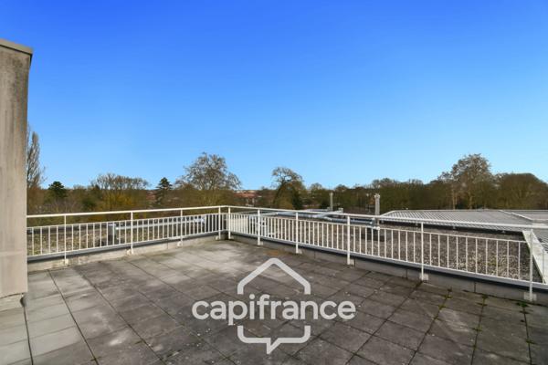 ✨ Appartement T4 dernier étage avec grande terrasse plein sud – Tourcoing ✨