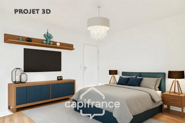 ✨ Appartement T4 dernier étage avec grande terrasse plein sud – Tourcoing ✨