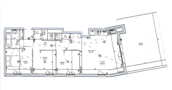 ✨ Appartement T4 dernier étage avec grande terrasse plein sud – Tourcoing ✨