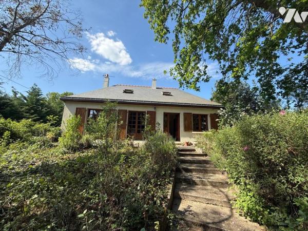 VERRIERES EN ANJOU MAISON TRADITIONNELLE AVEC SOUS-SOL TOTAL ET GRAND TERRAIN AU CALME