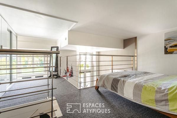 Loft avec terrasse dans un lieu unique