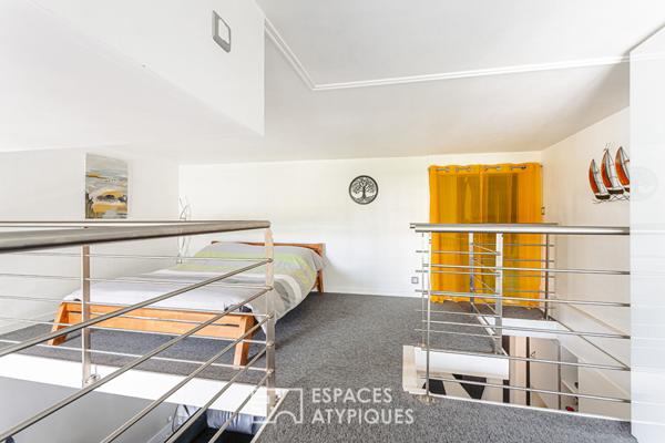 Loft avec terrasse dans un lieu unique