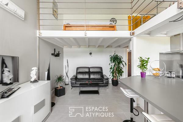 Loft avec terrasse dans un lieu unique