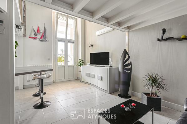 Loft avec terrasse dans un lieu unique