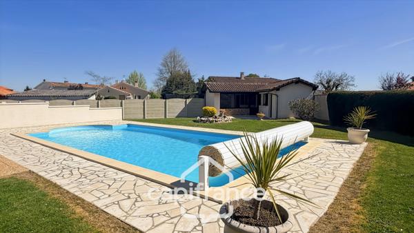 POMAREZ 40 - MAISON 164 m2 - 4 CHAMBRES - DEPENDANCE - PISCINE - TERRAIN CLOS