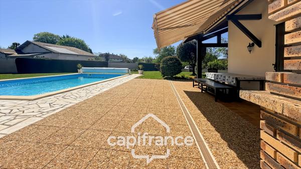 POMAREZ 40 - MAISON 164 m2 - 4 CHAMBRES - DEPENDANCE - PISCINE - TERRAIN CLOS