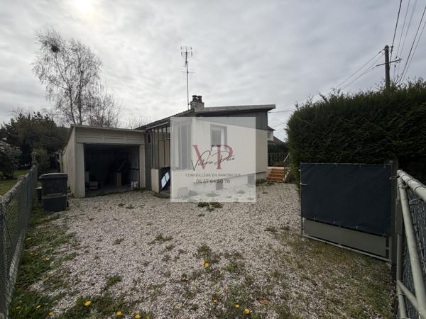 Deauville (14800) Canapville - 7 min Deauville - Maison 39 m² - Terrain 749 m² - Dépendance 10 m² - Garage - Zone UD - Travaux -