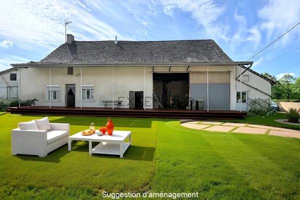 Cuisery : Maison de caractère du XIXe siècle à rénover – Fort potentiel – Terrain de 2 241 m²
