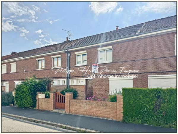 Maison à vendre à Saint-Maurice Pellevoisin – Maison type Bâtir avec jardin et fort potentiel Lille St Maurice  (59)