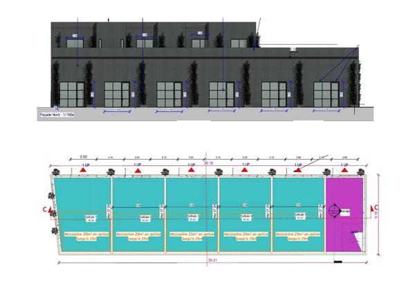 (37) TOURS NORD - ST CYR SUR LOIRE (Proche Rocade et Centre Commercial Auchan)local commercial ou bureau