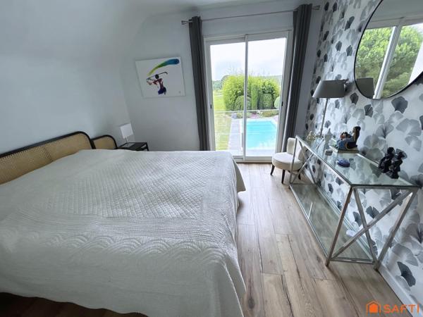 Villa d' architecte avec piscine sur le Golf