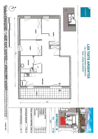 Appartement Grand Couronne T4 neuf avec jardin
