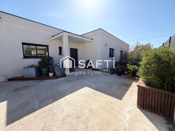 MAISON MODERNE 157 M2 SUR TERRAIN 653 M2 AVEC PISCINE ET GARAGE
