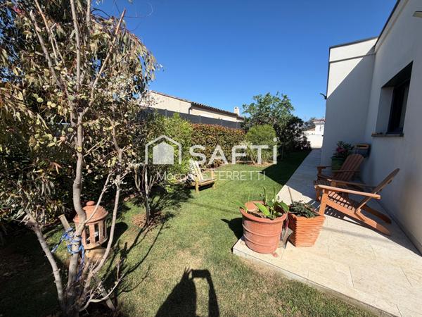MAISON MODERNE 157 M2 SUR TERRAIN 653 M2 AVEC PISCINE ET GARAGE