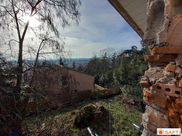 Maison à rénover entièrement 70m2 parcelle 626m2