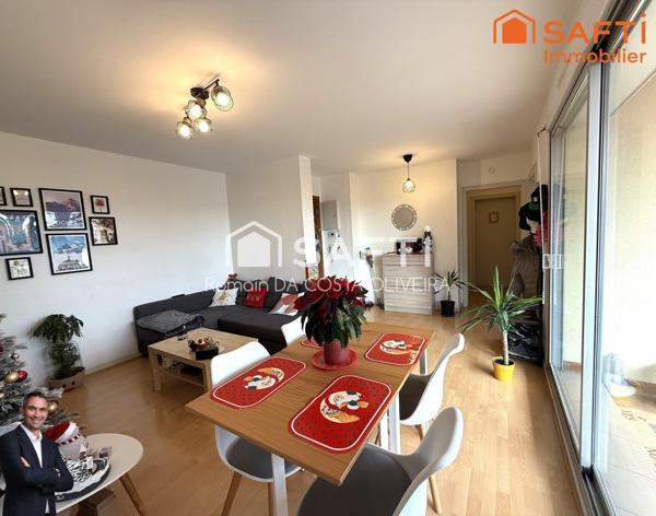 Charmant appartement de 2 pièces avec cave, terrasse et vue dégagée