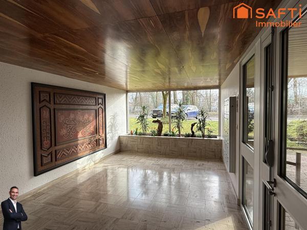 Charmant appartement de 2 pièces avec cave, terrasse et vue dégagée