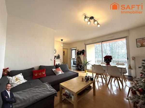 Charmant appartement de 2 pièces avec cave, terrasse et vue dégagée