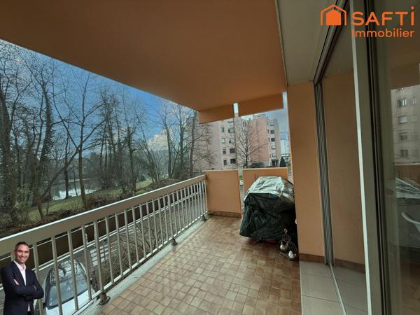 Charmant appartement de 2 pièces avec cave, terrasse et vue dégagée